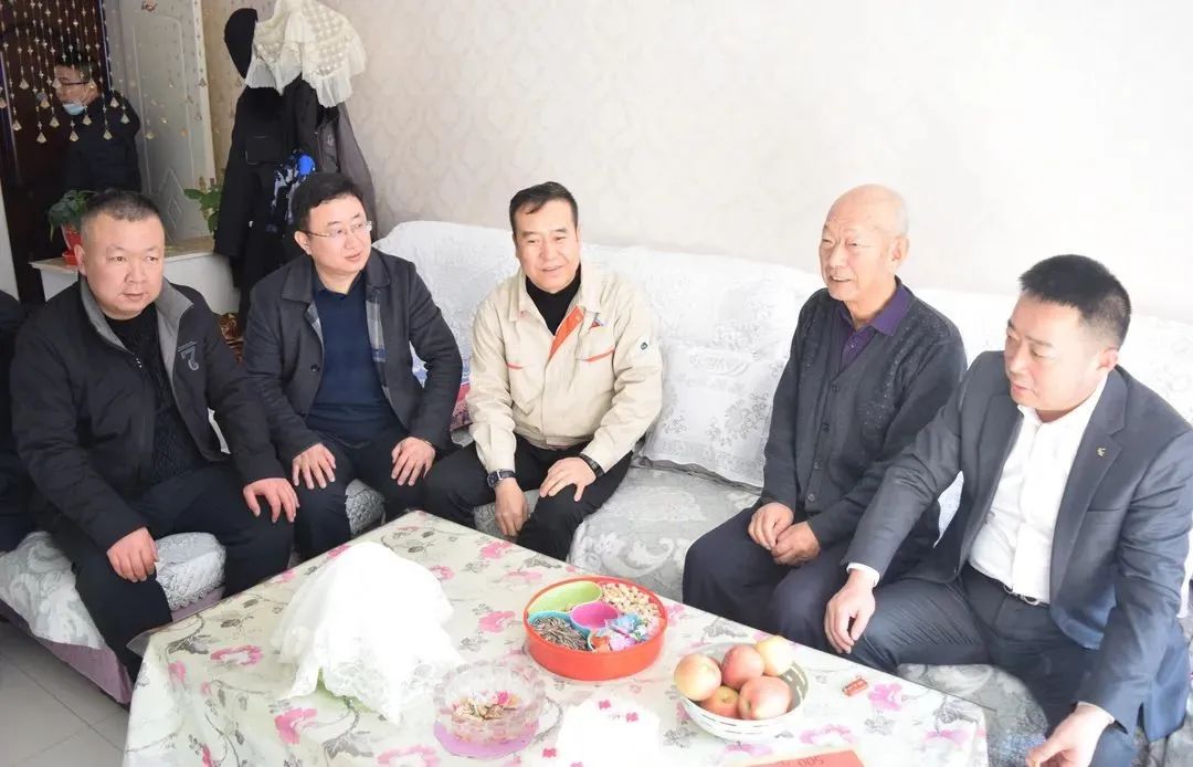 節前慰問送溫暖，集團關懷暖人心